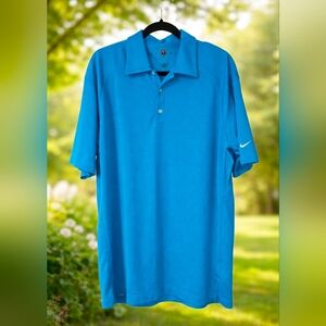 Nike Vibrant Blue Gulf Polo Shirt